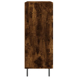 Sideboard Smoked Oak 69.5x34x90 cm Engineered Wood 827937