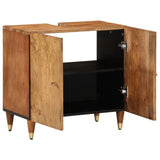 Bathroom Sink Cabinet 62x33x58 cm Solid Wood Mango 358303