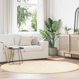 Shaggy Rug High Pile NAVARRA Cream 200x200 cm Polyester 4102919