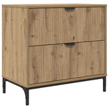 Bedside Table Artisan oak 63.5 x 36 x 61 cm Engineered wood 883473
