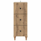 Drawer Cabinet Artisan Oak 33 x 34.5 x 90 cm Engineered Wood 894164