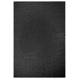 Rug ZIZUR Anthracite 200x290 cm Jute Look Indoor and Outdoor 4010351