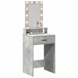 Dressing Table Grey 50 x 41 x 140 cm Engineered Wood 865157