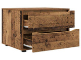 Storage Cabinet 60 x 48 x 57 cm Engineered Wood Old Wood 888835