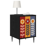 Bedside Cabinet ESSEN 2 pcs Black Oak 36 x 33 x 51 cm 8007256
