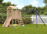 Outdoor Playset Natural wood, Blue 3155870