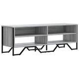 TV Cabinet Grey Sonoma 122x34x41 cm Engineered Wood 848572