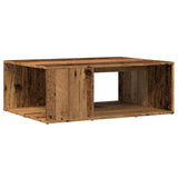 Coffee Table Old Wood 90x67x33 cm Engineered Wood 856552