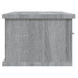 Wall Cabinet Grey Sonoma 88x26x18,5 cm Engineered Wood 815082