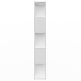 Book Cabinet/Room Divider White 80x24x159 cm Engineered Wood 800099