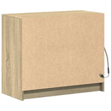 Sideboard with LED Sonoma Oak 72x34x61 cm Engineered Wood 852175