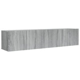 2 Piece TV Cabinet Set Grey Sonoma Engineered Wood 3120279