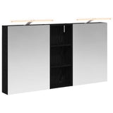 Bathroom Cabinet Set 3 pcs 130 x 14.5 x 70 cm Engineered wood 3403769