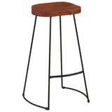 Gavin Bar Stools 2 pcs 50x40x78 cm Solid Wood Mango 344916