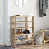 ZNTS Shoe Rack Sonoma Oak 61x32x87.5 cm Engineered Wood 859853