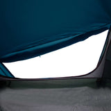 Camping Tent Tunnel 1-Person Blue Waterproof 94609