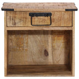 Bedside Cabinet 40x30x37 cm Solid Wood Mango 358914