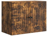 Wall-Mounted Cabinet Smoked Oak 59 x 31 x 60 cm Engineered Wood 898070