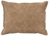 Cushion Cover 6 pcs HOUTEN Taupe 55 x 55 cm Microfiber Fleece 920472