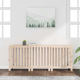 Radiator Cover 210x21x85 cm Solid Wood Pine 822586