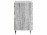 Sideboard Grey Sonoma 89 x 34.5 x 80 cm Engineered Wood 894881