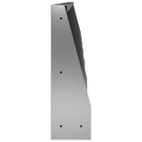 Retaining Wall 6 pcs 40 x 12 x 30 cm Galvanised Steel Silver 3449140
