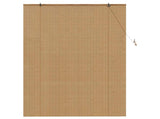 Roller Blind Brown 160 x 220 cm Bamboo 42039747