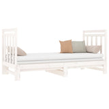 Pull-out Day Bed without Mattress White 2x cm 3124773
