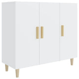 Sideboard White 90x34x80 cm Engineered Wood 812492