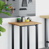 Desk Top Oil Finished 80x50x2 cm Solid Wood Acacia 3279748