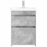 Bathroom Furniture Set Concrete Grey 61 x 40 x 84.5 cm 3404261
