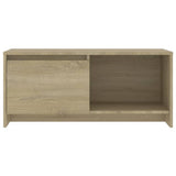 TV Cabinet Sonoma Oak 90x35x40 cm Engineered Wood 809785