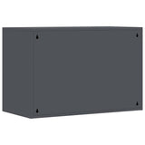 Wall Cabinet for Garage with Gas-lift Door Anthracite 883266