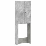 Toilet Cabinet BREDA Concrete Grey 66 x 25.5 x 190 cm 897578