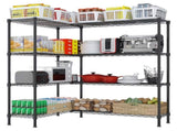 4-layer double row, freely adjustable layer spacing, with adjustable feet, display stand, iron, 43788657