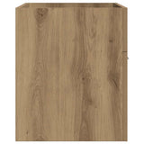 Bathroom Sink Cabinet Artisan Oak 90x38.5x46 cm Engineered Wood 856216