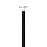 Work Rope Black 8 mm 500 m Polyester 152821