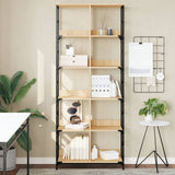 Bookshelf Sonoma Oak 78.5x33x188.5 cm Engineered Wood 835260