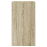 Shoe Cabinet Sonoma Oak 80x34x63 cm Engineered Wood 839961