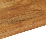 Table Top 110x20x3.8 cm Rectangular Solid Wood Mango 371622