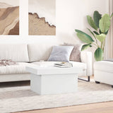 ZNTS Coffee Table White 100x55x40 cm Engineered Wood 840870