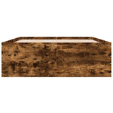 Bed Frame without Mattress Smoked Oak 140x200 cm 3280927