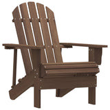 Garden Chair Brown Solid fir wood 69.5 x 86.5 x 89.5 cm 315921