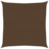 Sunshade Sail 160 g/m Brown 4.5x4.5 m HDPE 311772
