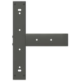 Bar Table Legs T-Shaped 2 pcs Anthracite 40x35x cm Steel 4013074