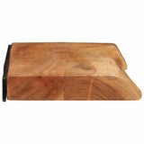 Wall Shelves 2 pcs 80x20x3.5 cm Solid Wood Acacia 373626