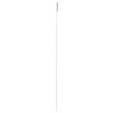 Sliding Door ESG Glass and Aluminium 90x205 cm White 151660