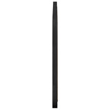 Headboard with Headboard Black 140 x 55 x 3 cm Rattan 42011570