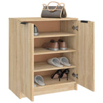 Shoe Cabinet Sonoma Oak 59x35x70 cm Engineered Wood 811424