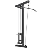 Wall Mounted Lat Pull Down Machine, Crossover Cable Machine with High & Low Pulleys for Home Gym T3398P425104